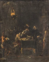 Interrogatoire douloureux (scène de torture)